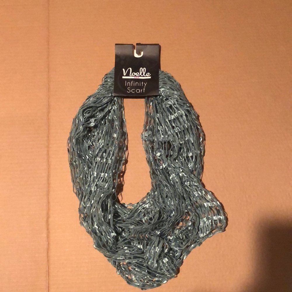 Bluish-Green infinity scarf